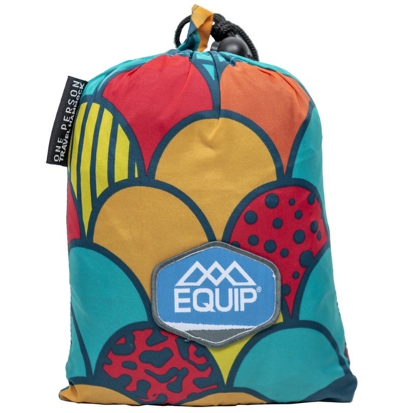 NEW EQUIP Tree Hammock, Blue, open size: 116" L x 59" W - Picture 5 of 8